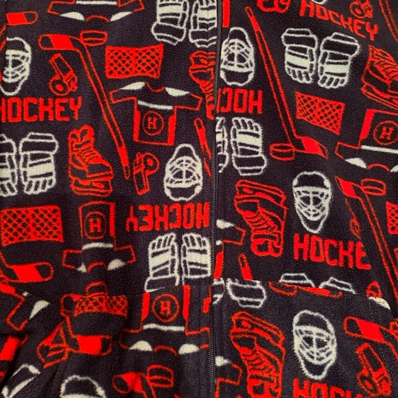 2/$30 Fleece Hockey Onesies (Set of 2) - Picture 3 of 6